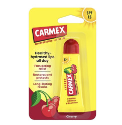 Balsam do ust Carmex / Lip Balm / Wiśnia SPF15 / (miękka tubka) wiśnia, 10 g