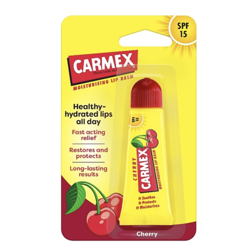 Lip balm Carmex / Lip Balm / Cherry SPF15 / (soft tube) cherry, 10 g
