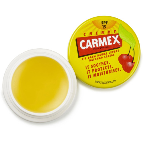 Balsam do ust Carmex / Lip Balm / Wiśnia SPF15 / (w słoiczku) wiśnia, 7,5 g
