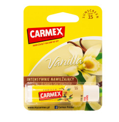 Balsam do ust Carmex / Lip Balm Stick / Vanilla SPF15 / (sztyft) wanilia, 4,25 g
