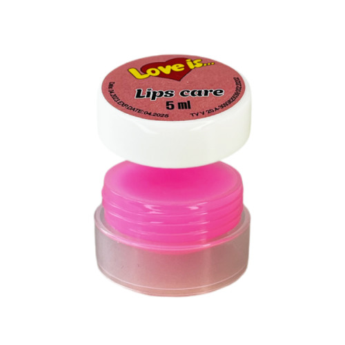 Бальзам для губ Lips Care /  Love is , баночка, 5 мл