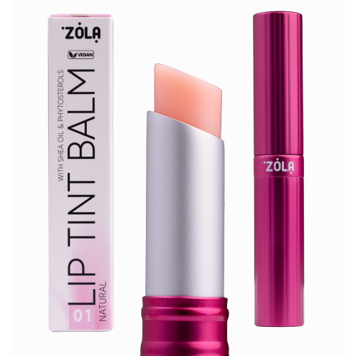 Бальзам для губ відтінковий ZOLA - Lip Tint Balm - 01 Natural