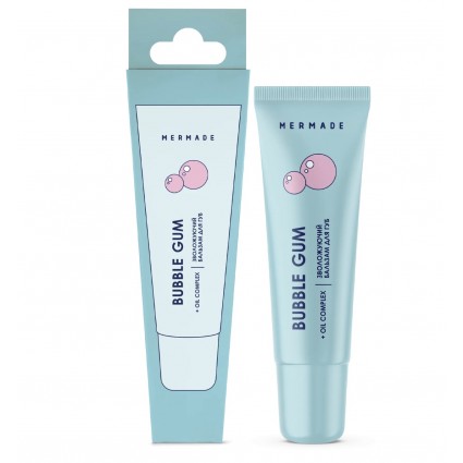 Moisturizing lip balm MERMADE / Bubble Gum, 10 g