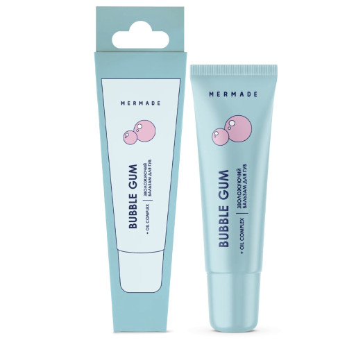 Moisturizing lip balm MERMADE / Bubble Gum, 10 g