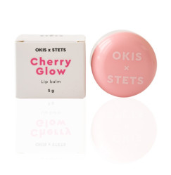 Okis x Stets Nawilżający balsam do ust - Cherry Glow, 5 g