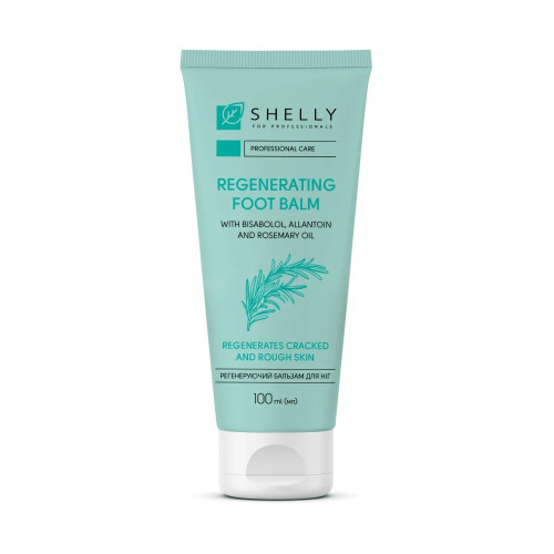 Shelly Foot Balm Regenerating with Bisabolol, Allantoin and Rosemary Oil, 100 ml