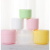 Cosmetic jar with a twist-off lid for storage, 1 pc. - yellow, 10 g
