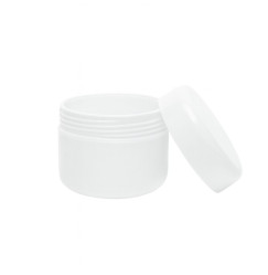 Cosmetic Jar with Twist-On Storage Cap, 1 pc - White, 10g