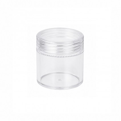 Jar with lid for storage, 1 piece / transparent / 20 g