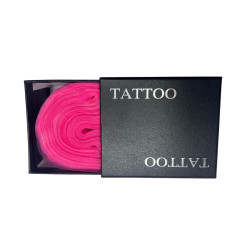 Barrier protection for tattoo machine, clip cords, 100 pcs / pink in a box