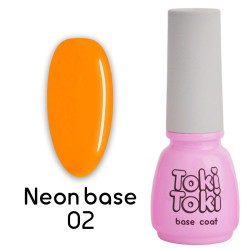 Color base for gel polish Toki Toki / Neon No. 02, 5 ml
