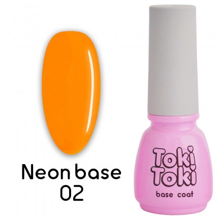 База цветная для гель-лака Toki Toki / Neon №02, 5 мл