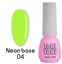 Color base for gel polish Toki Toki / Neon No. 04, 5 ml