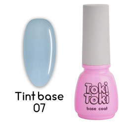 Color base for gel polish Toki Toki / Tint No. 07, 5 ml