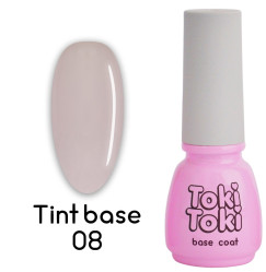 Color base for gel polish Toki Toki / Tint No. 08, 5 ml