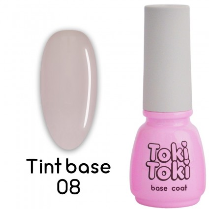 База цветная для гель-лака Toki Toki / Tint №08, 5 мл