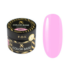 База для гель-лаку кольорова F.O.X / Color Base / 001, баночка 10 мл