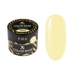 База для гель-лаку кольорова F.O.X / Color Base / 002, баночка 10 мл
