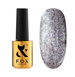 База для гель-лаку світловідбиваюча F.O.X / Base Flash Cat Eye / 001, 7 мл