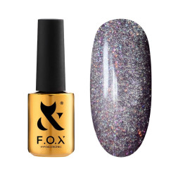 База для гель-лаку світловідбиваюча F.O.X / Base Flash Cat Eye / 002, 7 мл
