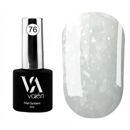 Base for gel polish VALERI Flakes Base / №76, 6 ml