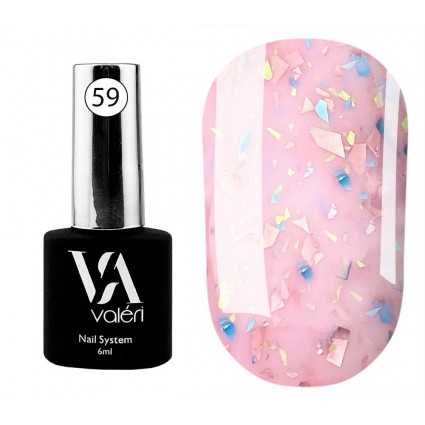 Base for gel polish VALERI Patal Base / №59, 6 ml
