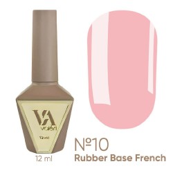 VALERI gel polish base coat - Rubber Base French - №010, 12 ml