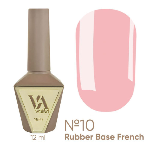 База для гель-лаку VALERI - Rubber Base French - №010, 12 мл