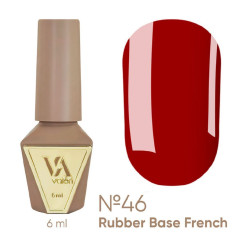 База для гель-лаку VALERI - Rubber Base French - №046, 6 мл