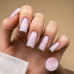 Rubber base coat for gel polish VALERI - Rubber Base French - №058, 12 ml