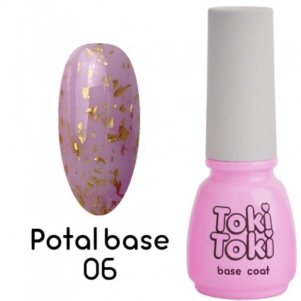 Camouflage base for gel polish Toki Toki / Potal 006, 5 ml