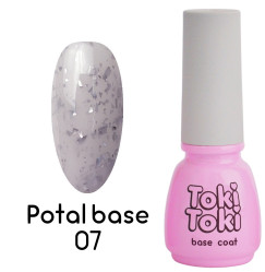 Camouflage base for gel polish Toki Toki / Potal 007, 5 ml