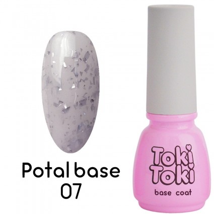 Camouflage base for gel polish Toki Toki / Potal 007, 5 ml