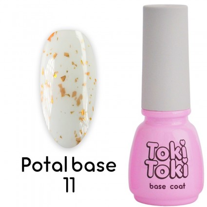 Camouflage base for gel polish Toki Toki / Potal 011, 5 ml
