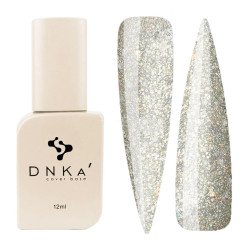 База камуфлирующая DNKa Cover Base / №0051 Royal (прозрачный с зол. поталью, светоотражающий),12 мл