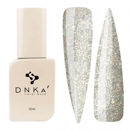 База камуфлирующая DNKa Cover Base / №0051 Royal (прозрачный с зол. поталью, светоотражающий),12 мл