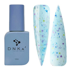 База камуфлирующая DNKa Cover Base / №0058 Chilly (голубой с разноцветной поталью), 12 мл