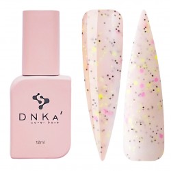 База камуфлирующая DNKa Cover Base / №0061 Confetti (светло-розовый с крошкой), 12 мл