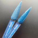 База камуфлирующая DNKa Cover Base / №0064 Aquamarine (темно-бирюзовый с золотой поталью), 12 мл