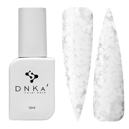 База камуфлирующая DNKa Cover Base / №0070 Lotus (белый с многоугольниками), 12 мл