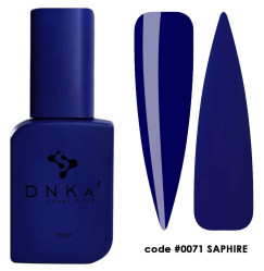 Baza kamuflażowa DNKa Cover Base / nr 0071 Saphire (niebieski szafir), 12 ml
