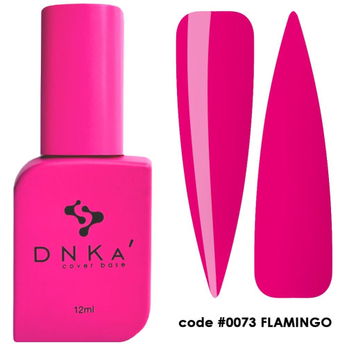 База камуфлююча DNKa Cover Base / №0073 Flamingo (рожева фуксія), 12 мл