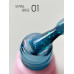 Base with gold leaf for gel polish Toki Toki / Stars Base SB01, 5 ml