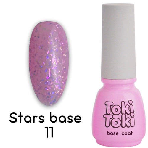 Base with gold leaf for gel polish Toki Toki / Stars Base SB11, 5 ml