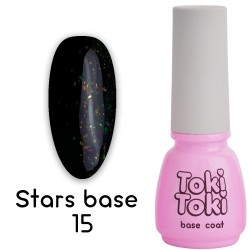 База с поталью для гель-лака Toki Toki / Stars Base SB15, 5 мл