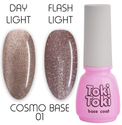 Baza refleksyjna pod lakier hybrydowy Toki Toki / Cosmo Base CB01, 5 ml