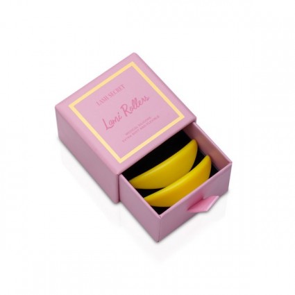 Eyelash lamination curlers LASH SECRET / Lami Rollers / 1 pair SS (yellow) in a box