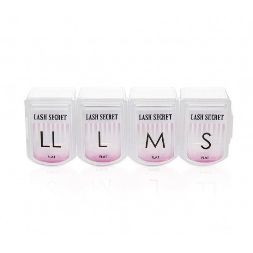 Бігуді з насічками LASH SECRET набір Flat (4 пари)