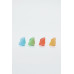 Silicone curlers Sculptor Lash OPEN LOOK / "COLOR MIX" (4 pairs)