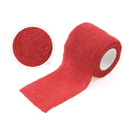 Elastic bandage for a tattoo machine (4.5 m*5 cm) / red